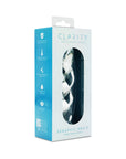 Clarity Seraphic Braid Glass Dildo