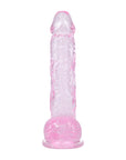 RealRock Realistic 5 in. Dildo with Balls Pink