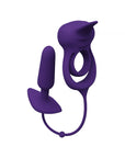 VeDO Humper Rechargeable Dual C-Ring with Anal Plug Purple