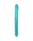 Crystal Jellies 18 in. Double Dong Teal