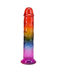 Crystal Jellies 8.5 in. Dong Rainbow