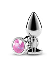 Rear Assets Silver Medium Pink Gem