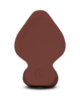 b-Vibe Slipskin Realistic Silicone Dildo 6 in. Girthy Brown