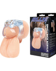 Blue Line Small Dick Acrylic Mini Chastity Cage