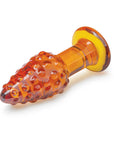 Glas Cornstar 4 in. Glass Butt Plug