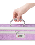 Lockable Toy Box Medium Purple
