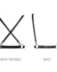 Bijoux Indiscrets Maze X-Harness - Black