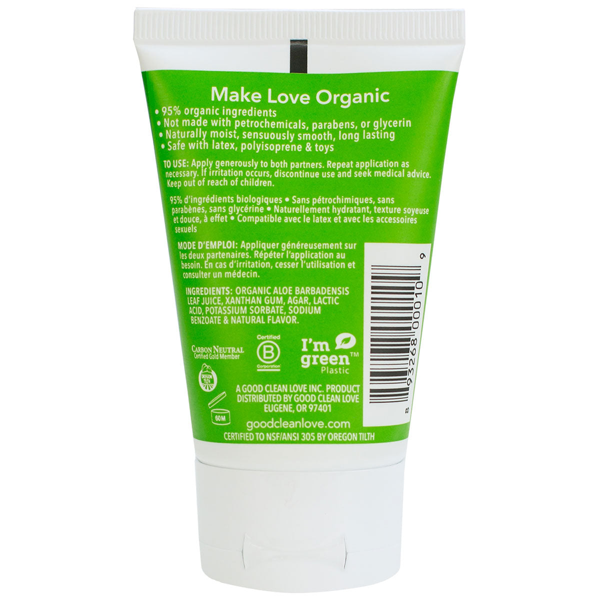 Good Clean Love Almost Naked Personal Lubricant 1.5 oz.