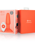 b-Vibe Rimming 2 Rotating and Vibrating Remote Control Plug Orange