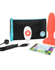 b-Vibe Rimming 2 Rotating and Vibrating Remote Control Plug Orange