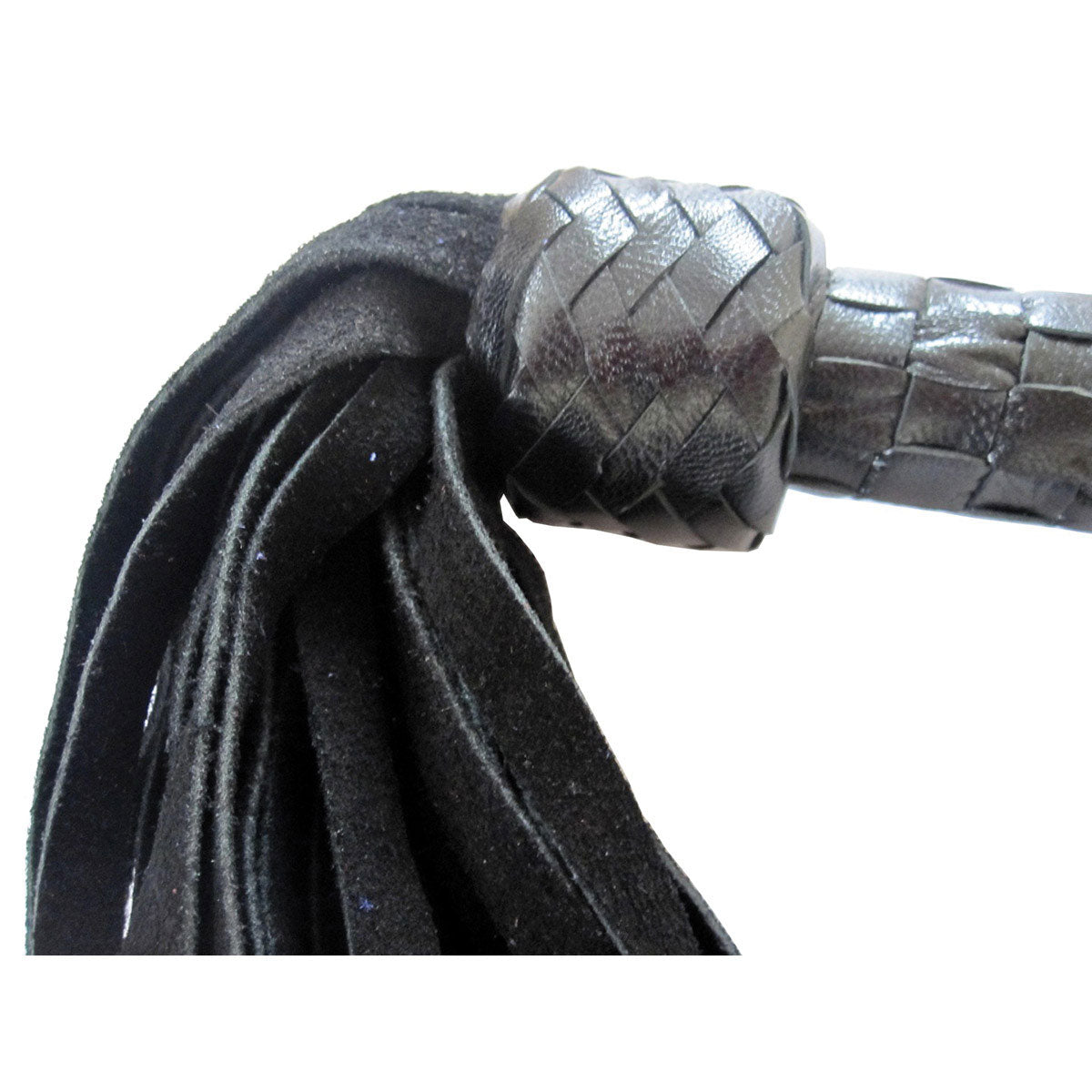 Short Suede Flogger Black