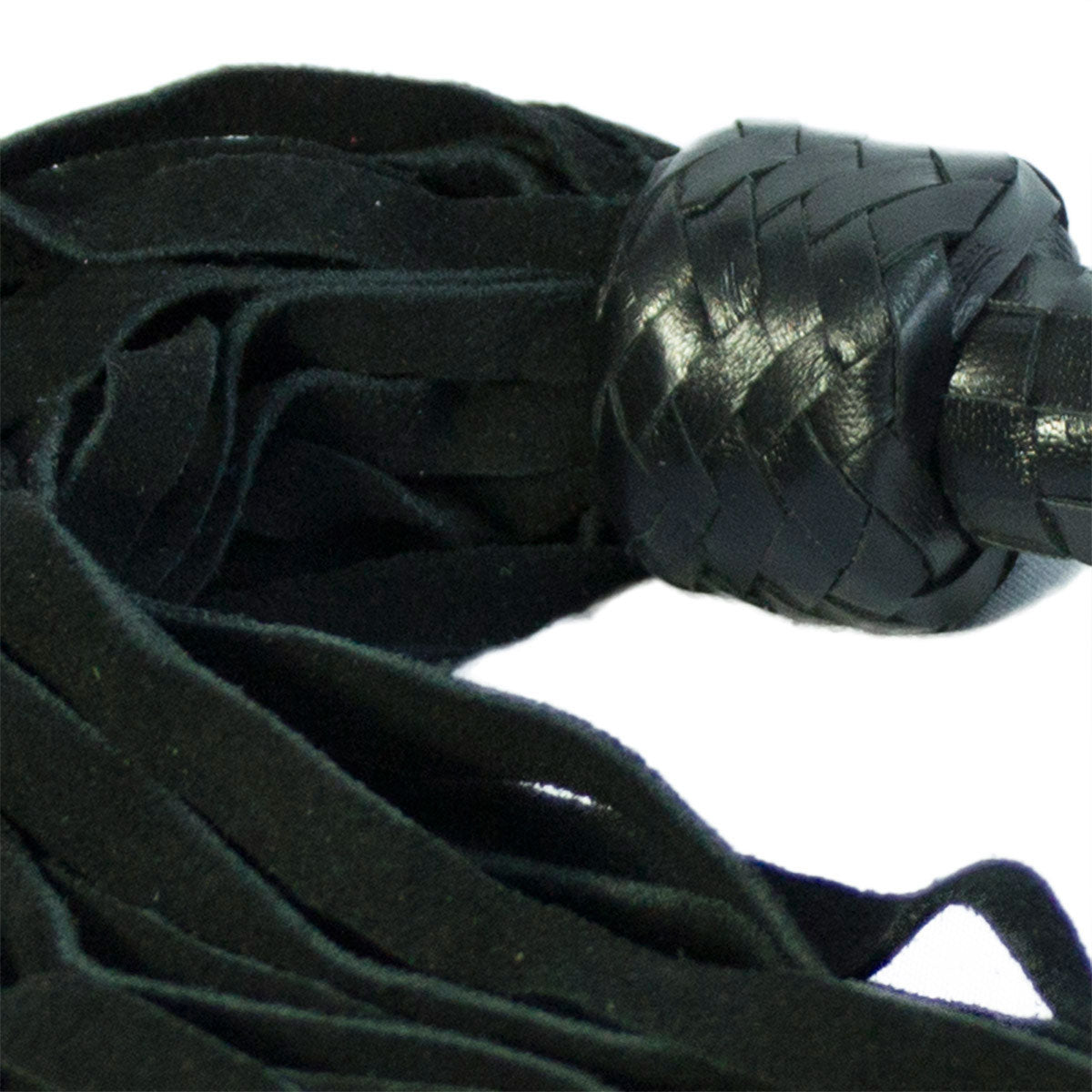 Short Suede Flogger Black