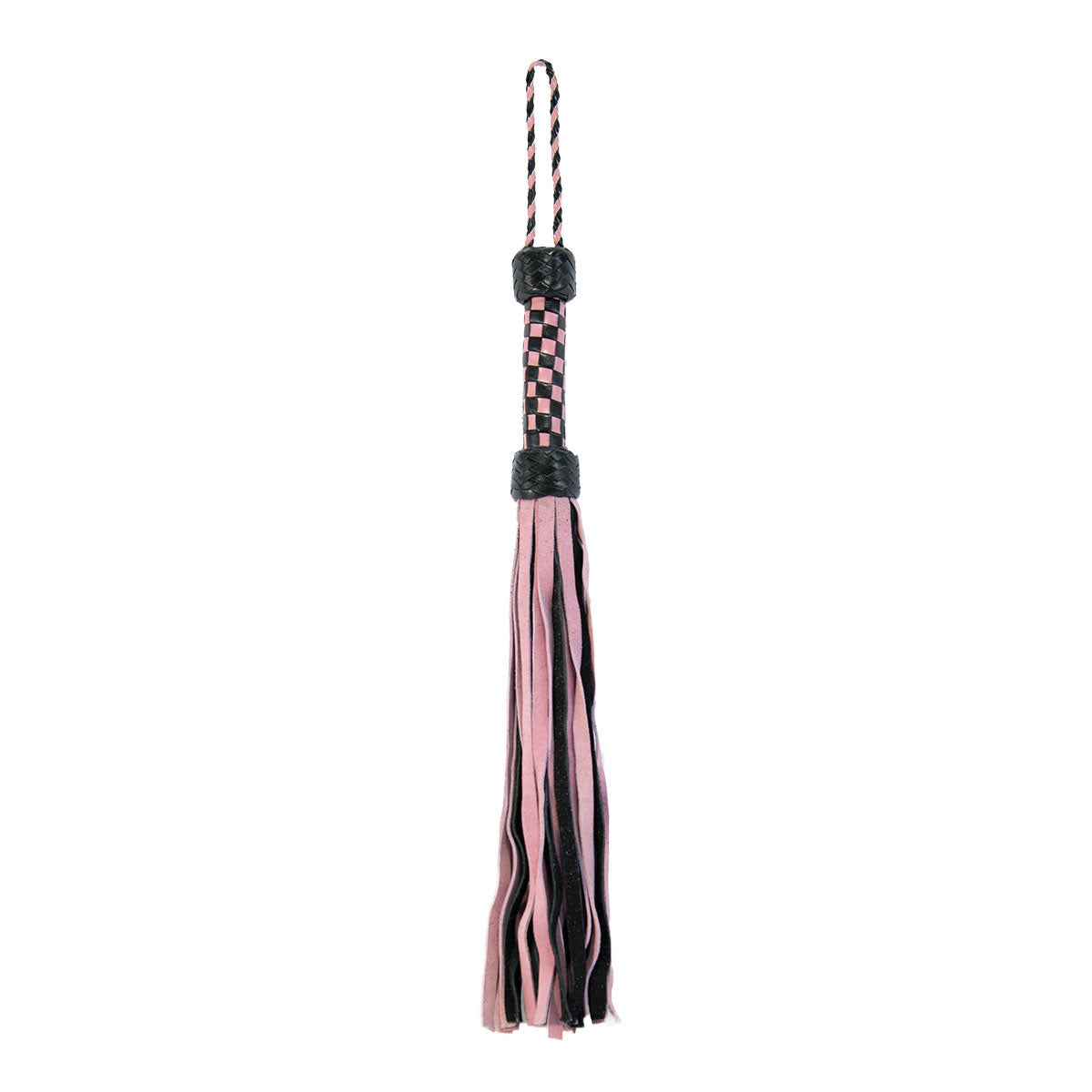 Short Suede Flogger Pink/Black