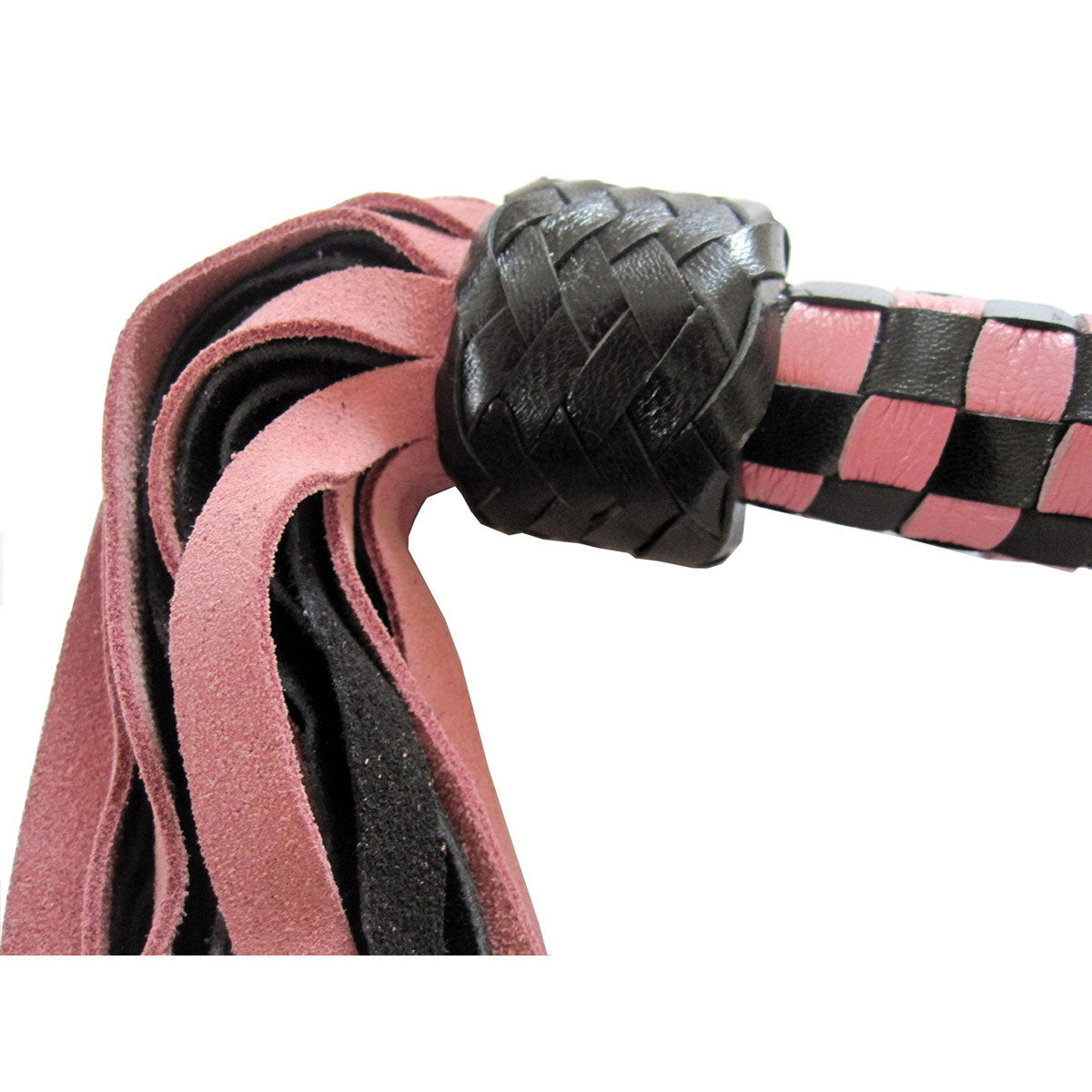 Short Suede Flogger Pink/Black