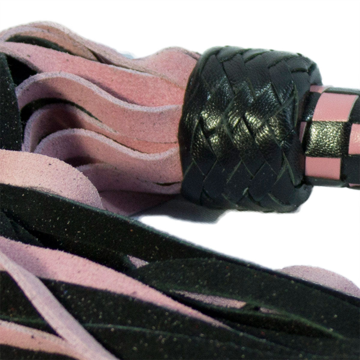 Short Suede Flogger Pink/Black