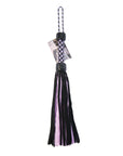 Suede & Fluff Mini Flogger Purple