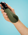 Fun Factory Manta Vibrating Stroker Moss Green