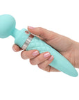 Pillow Talk Sultry Dual-Ended Warming Massager Wand Teal