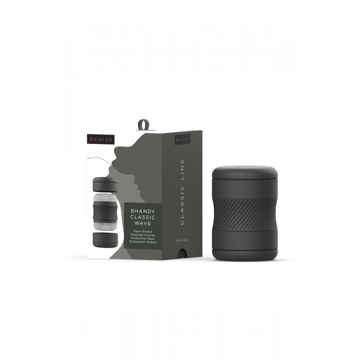 B Swish Bhandy Classic Wave Stroker Black