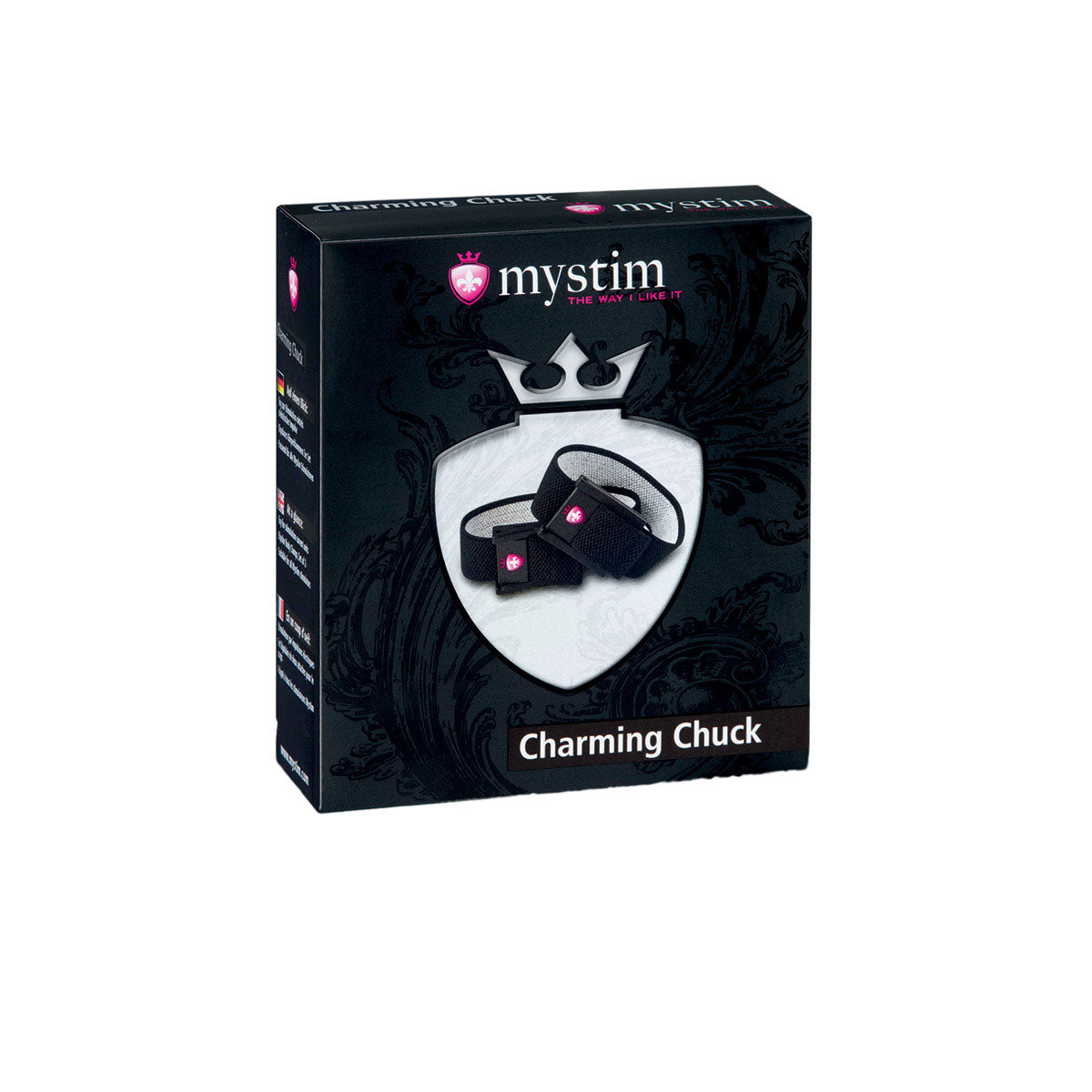 Mystim Charming Chuck 2-Piece Strap Set with 2mm Adapter