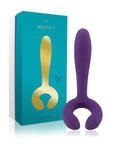 Rianne S Duo Couples Vibrator Deep Purple