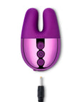 Le Wand Chrome Double Vibe - Dark Cherry