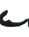 Wet For Her FOUR Vibrating Strapless Strap-On Black