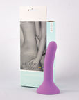 Wet For Her FIVE Small 5.1 in. Dildo Purple