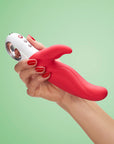 Fun Factory Lady Bi Dual Action Vibrator India Red