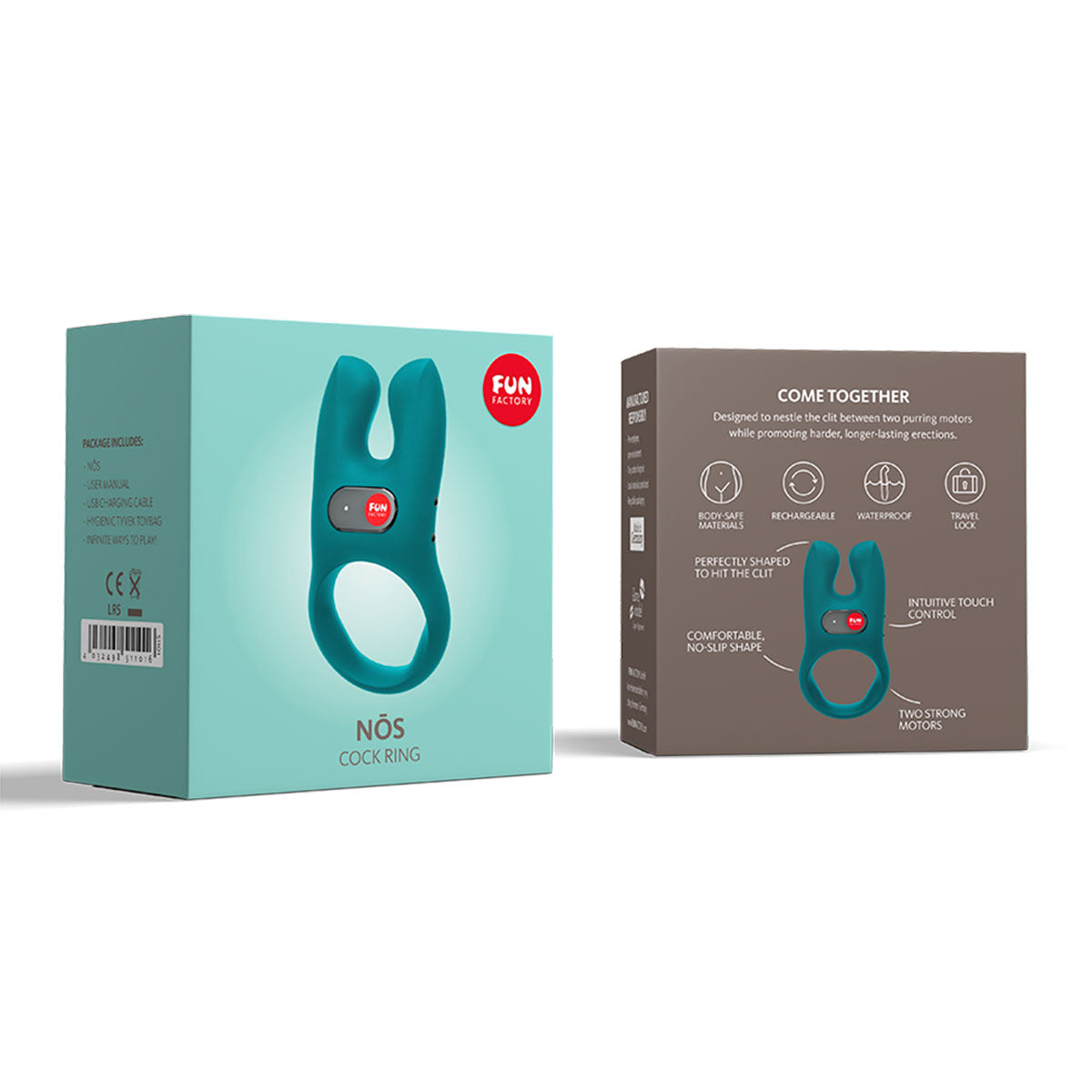 Fun Factory NOS Vibrating Cock Ring Blue