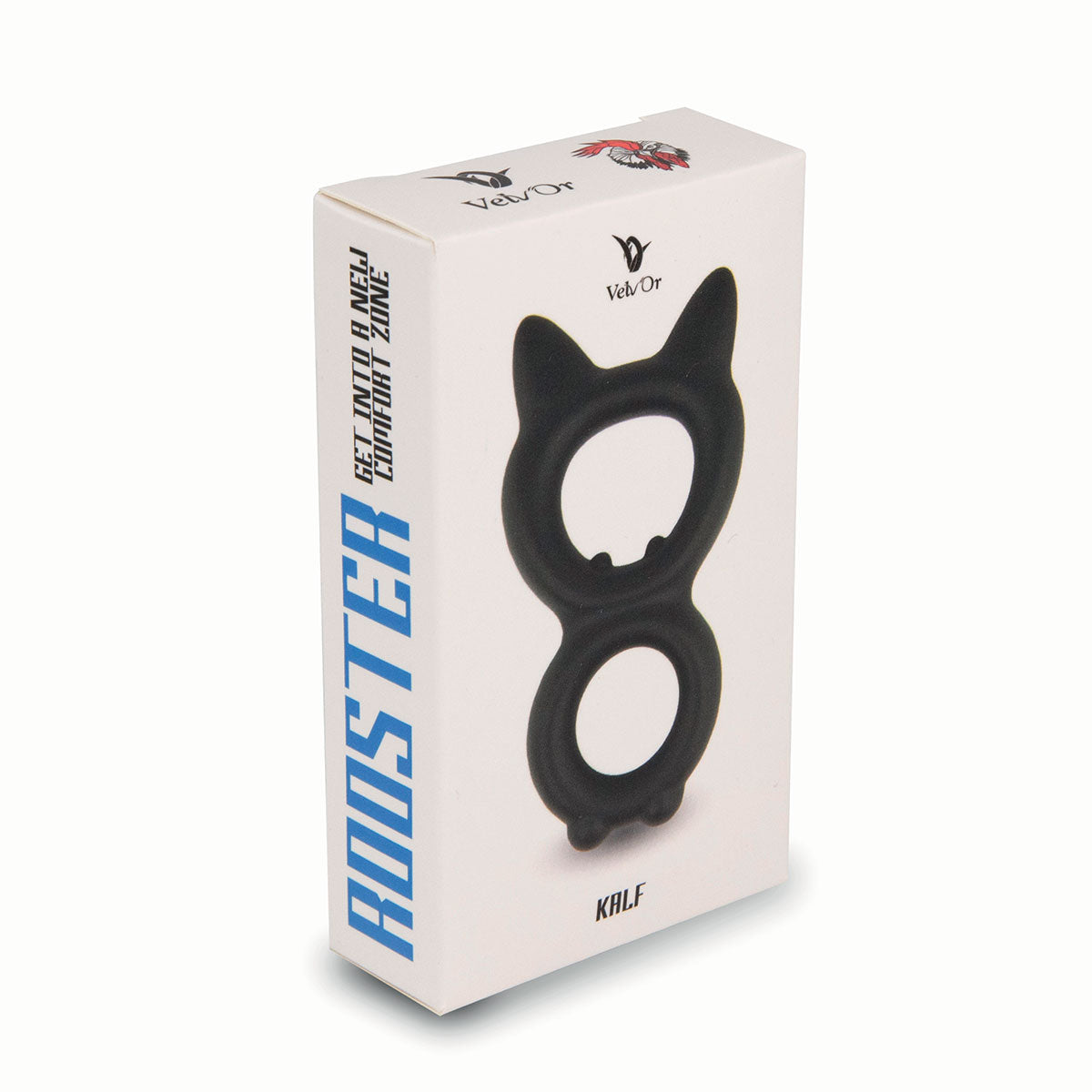 Velv'Or Rooster Kalf Cat Ears Double Cock Ring