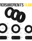 Velv'Or Rooster Floki 3-Piece Cock Ring Set