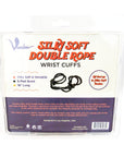 Voodoo Silky Soft Double Wrist Cuffs Black