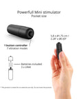 Love to Love Waouhhh Bullet Vibrator Black Onyx