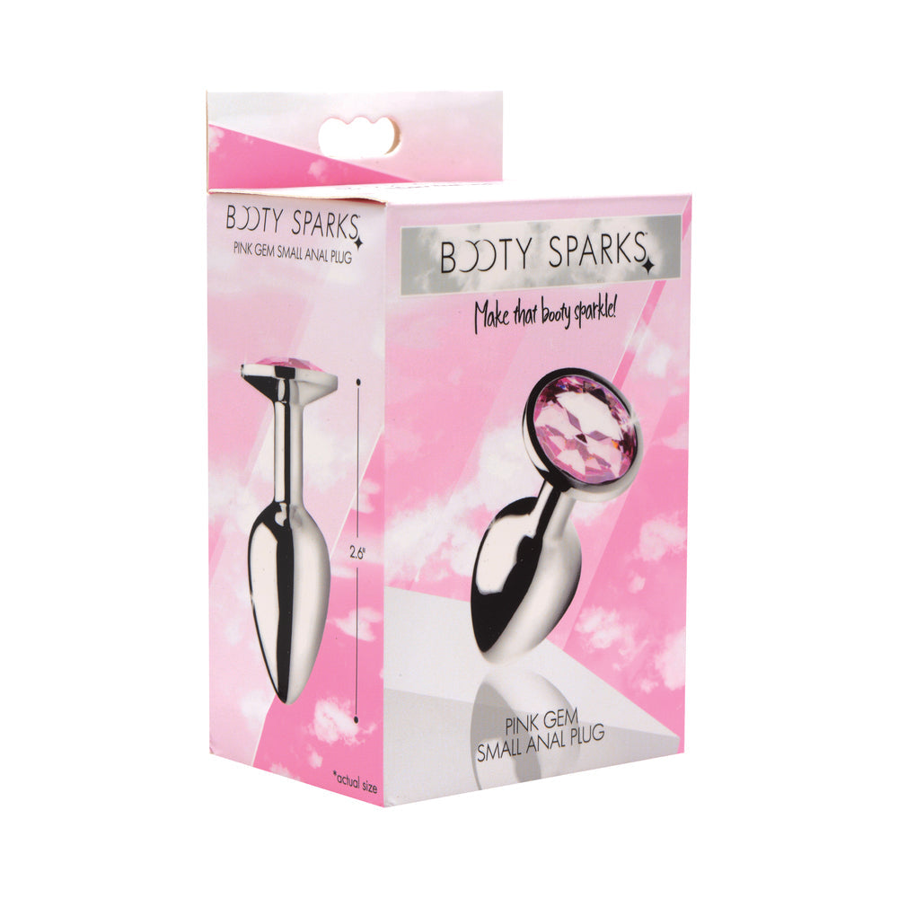Booty Sparks Pink Gem Anal Plug S