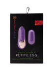 Nu Sensuelle Remote Control Petite Egg Purple