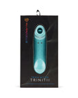 Nu Sensuelle Trinitii 3-in-1 Suction Tongue Vibe Electric Blue