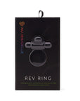 Nu Sensuelle Rev Bullet Ring with Tongue Black