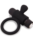 Nu Sensuelle Rev Bullet Ring with Tongue Black