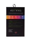 Nu Sensuelle Rev Bullet Ring with Tongue Black