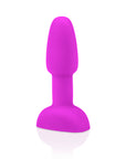 b-Vibe Rimming Petite Rotating and Vibrating Remote Control Plug Fuchsia