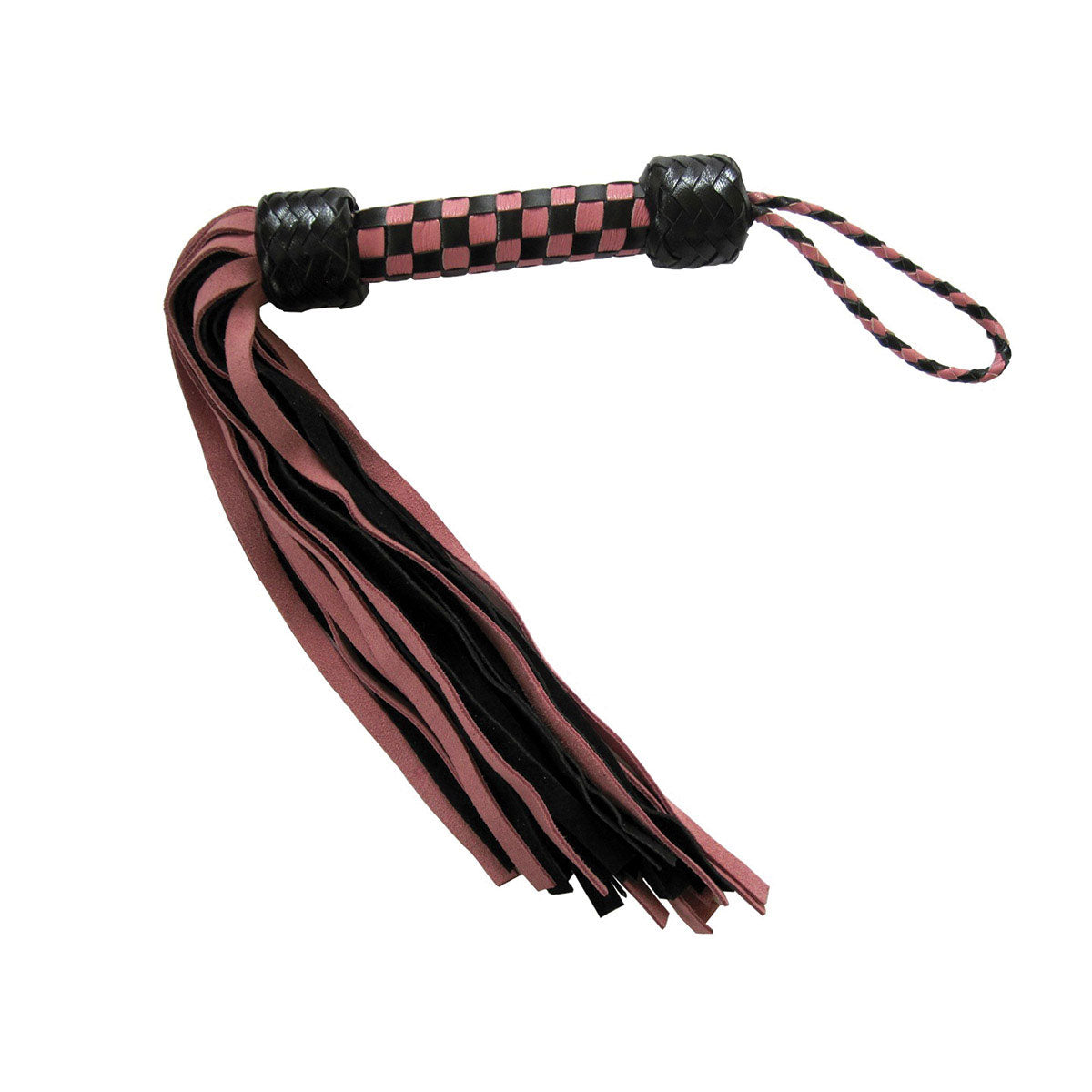 Short Suede Flogger Pink/Black