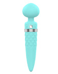 Pillow Talk Sultry Dual-Ended Warming Massager Wand Teal