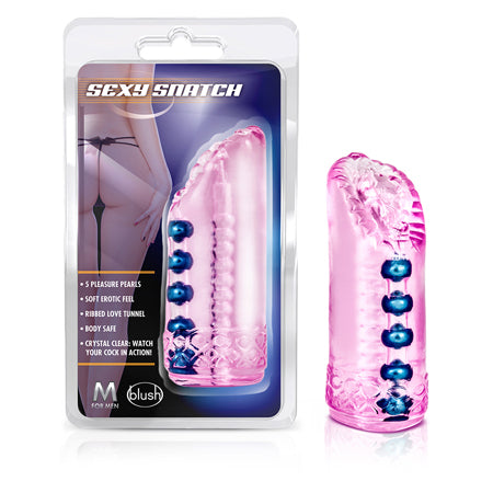 M for Men Sexy Snatch Vagina Stroker Pink