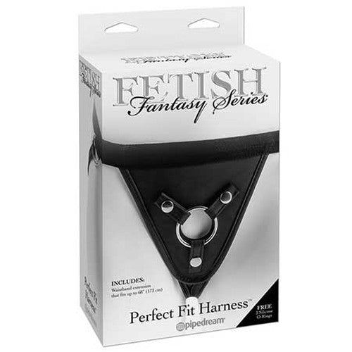 Fetish Fantasy Series Adjustable Perfect Fit Harness Black