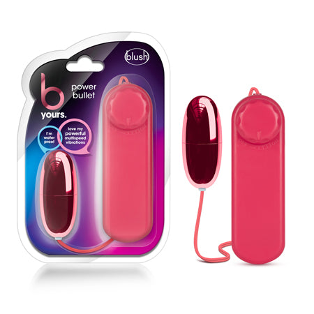 B Yours Power Bullet Remote-Controlled Egg Vibrator Cerise