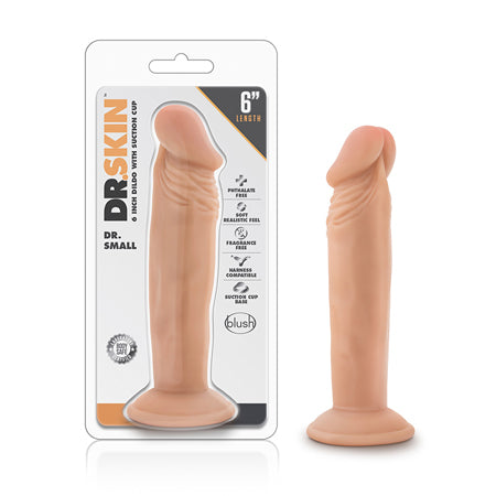 Dr. Skin Dr. Small Realistic 6.5 in. Dildo Beige