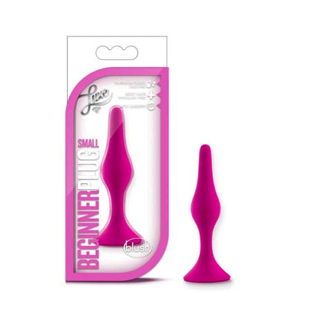 Luxe Silicone Beginner Plug Small Pink