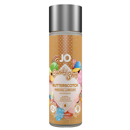 JO Candy Shop Butterscotch Flavored Water-Based Lubricant 2 oz.