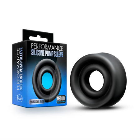 Performance Silicone Pump Sleeve Medium Black